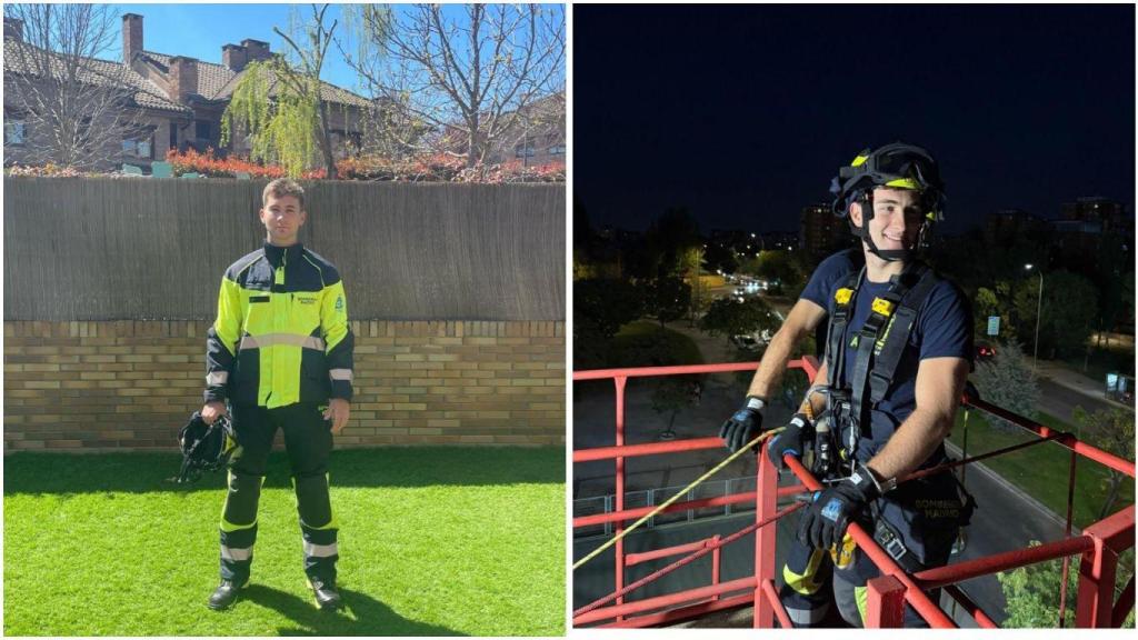 Montaje de Daniel Arroyo, bombero del Ayuntamiento de Madrid.