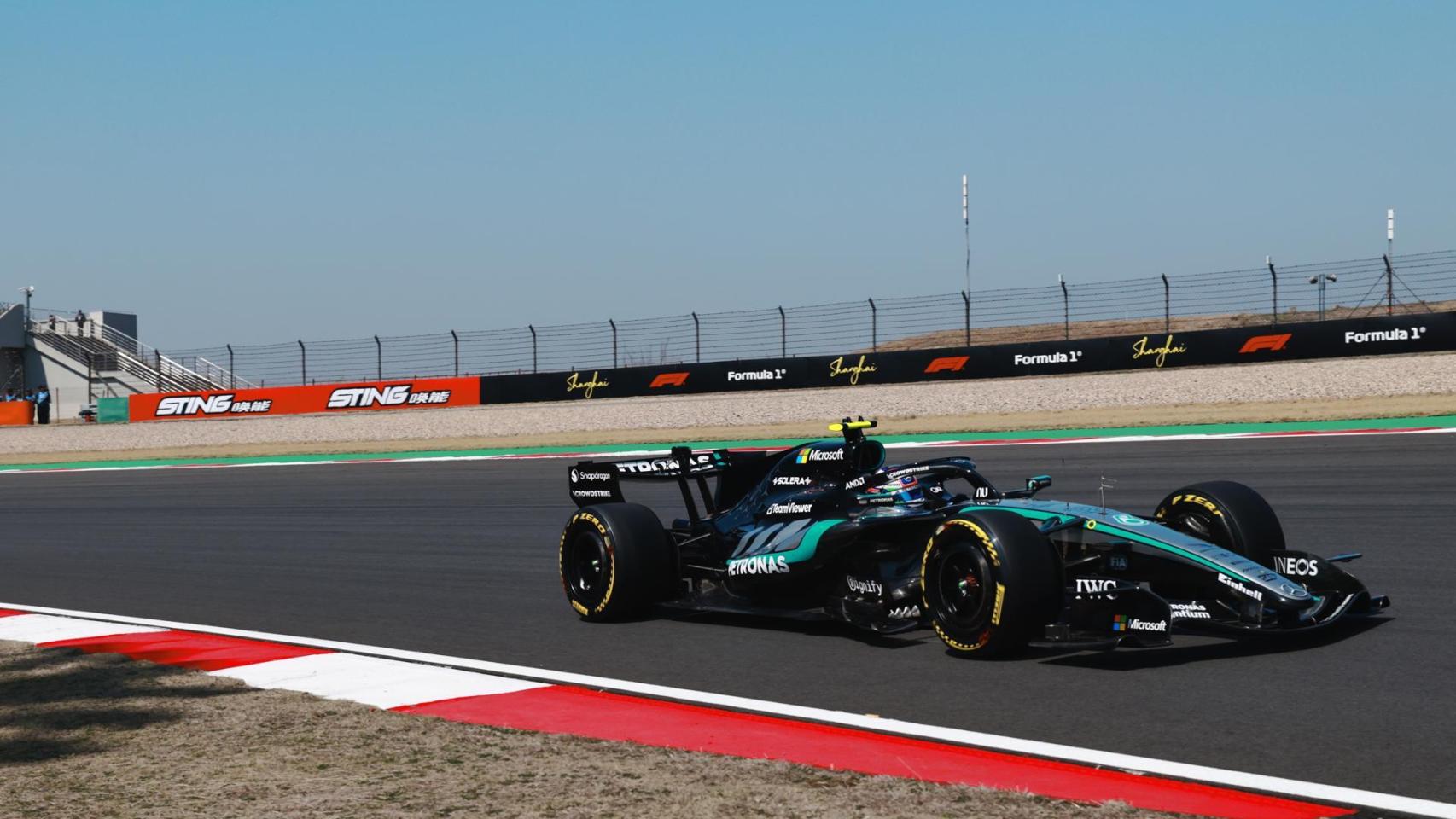 Kimi Antonelli, en el Gran Premio de China de F1