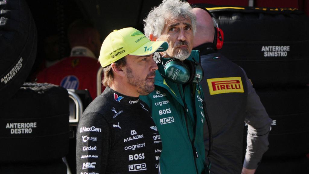 Fernando Alonso, tras caer eliminado en la clasificación del GP de China