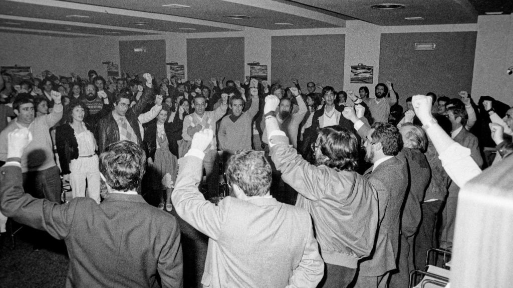 Un acto de campaña