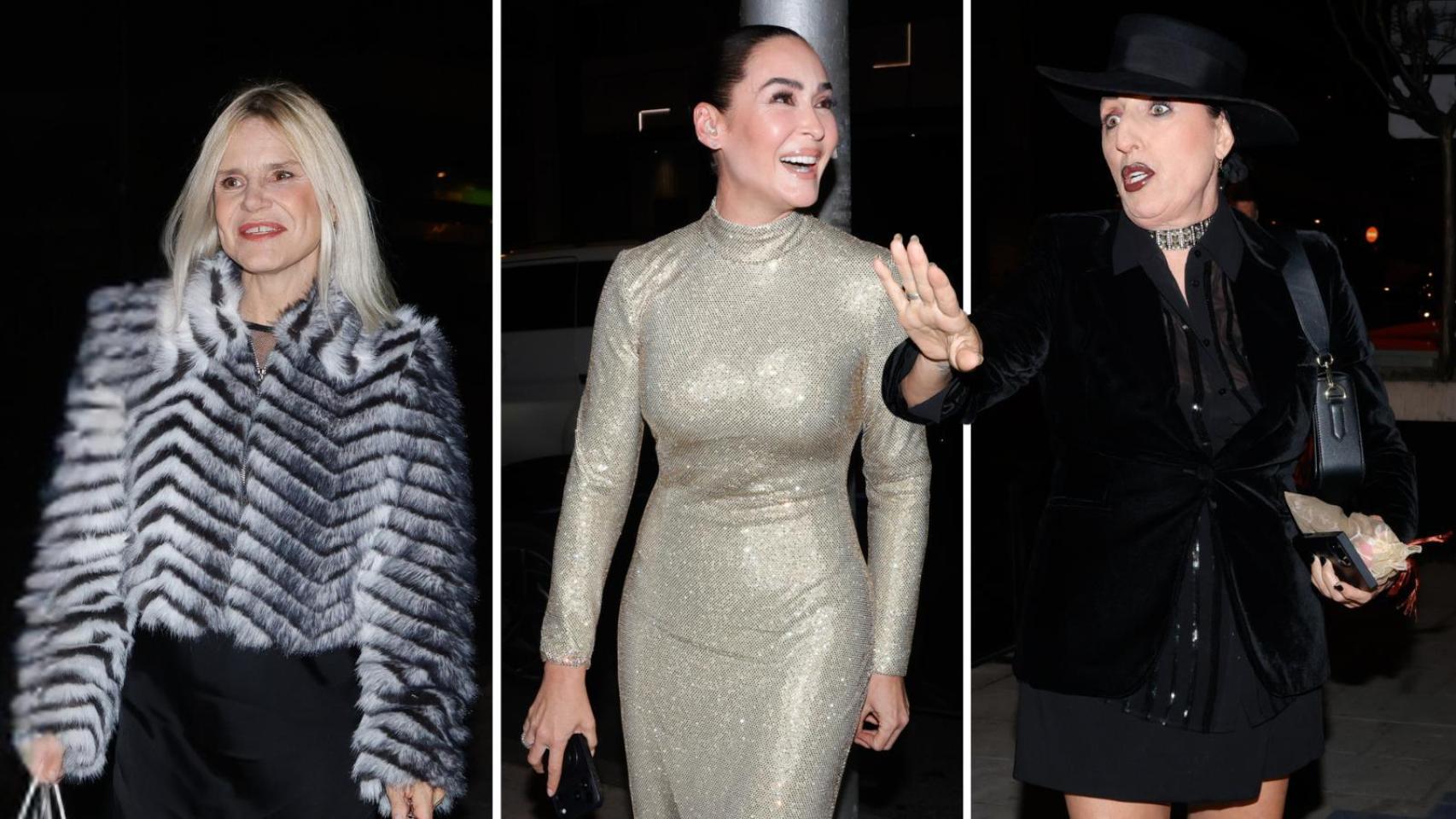 Eugenia Martínez de Irujo y Rossy de Palma son algunos de los rostros conocidos que han asistido al cumpleaños de Vicky Martín Berrocal.