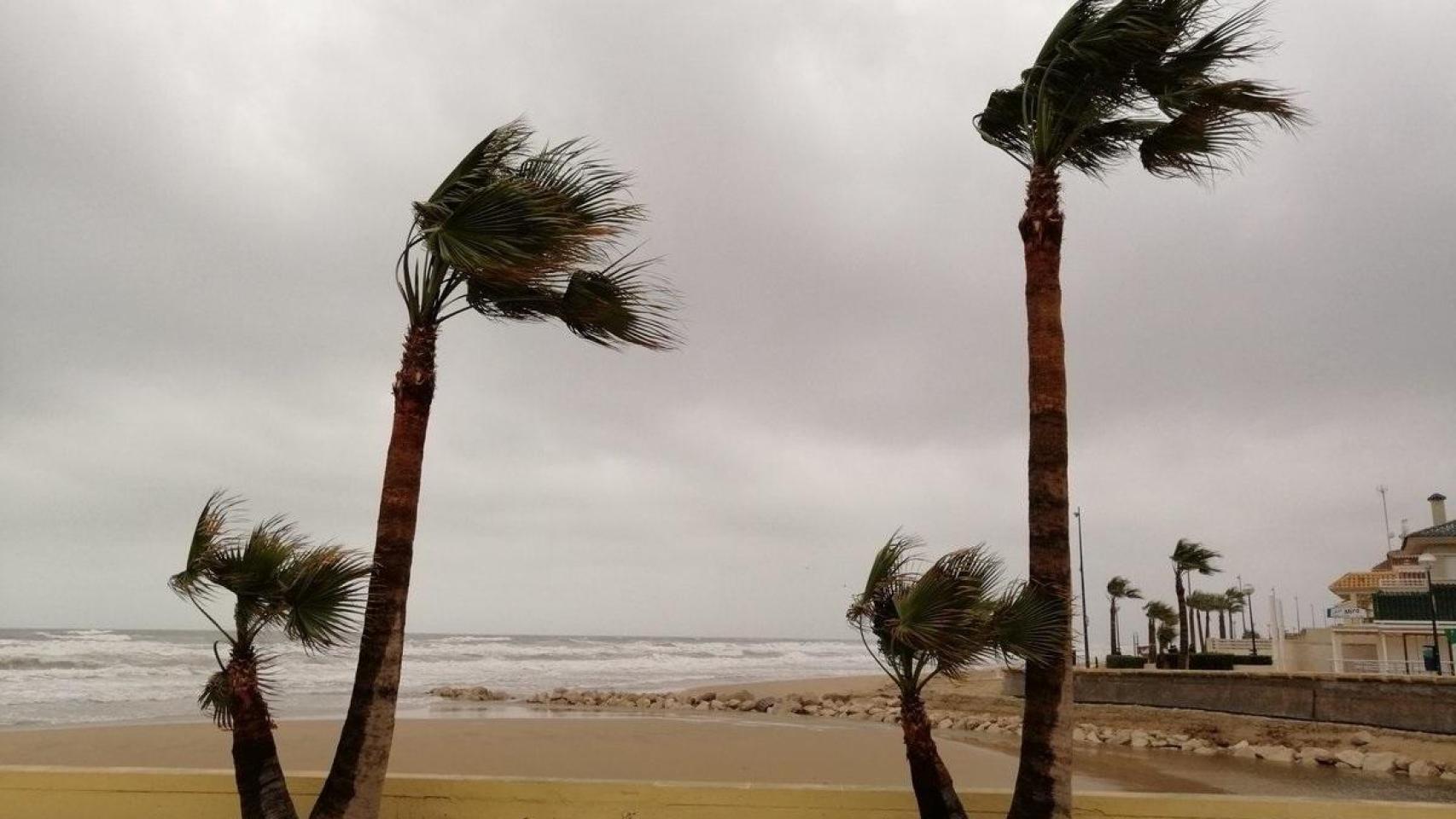 Vientos en el litoral. Aemet