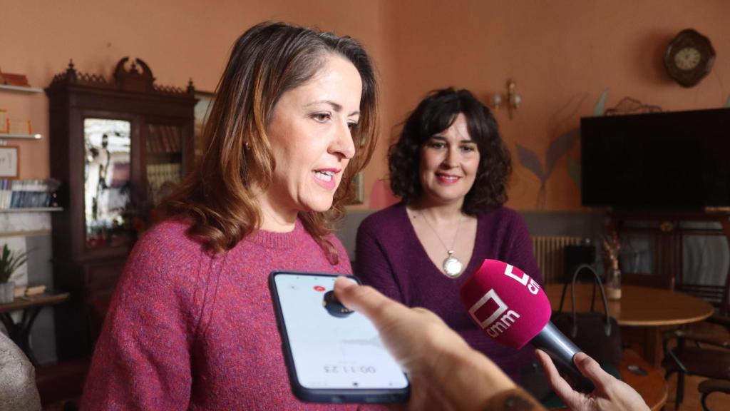 Cristina Maestre este sábado en Calzada de Calatrava (Ciudad Real).