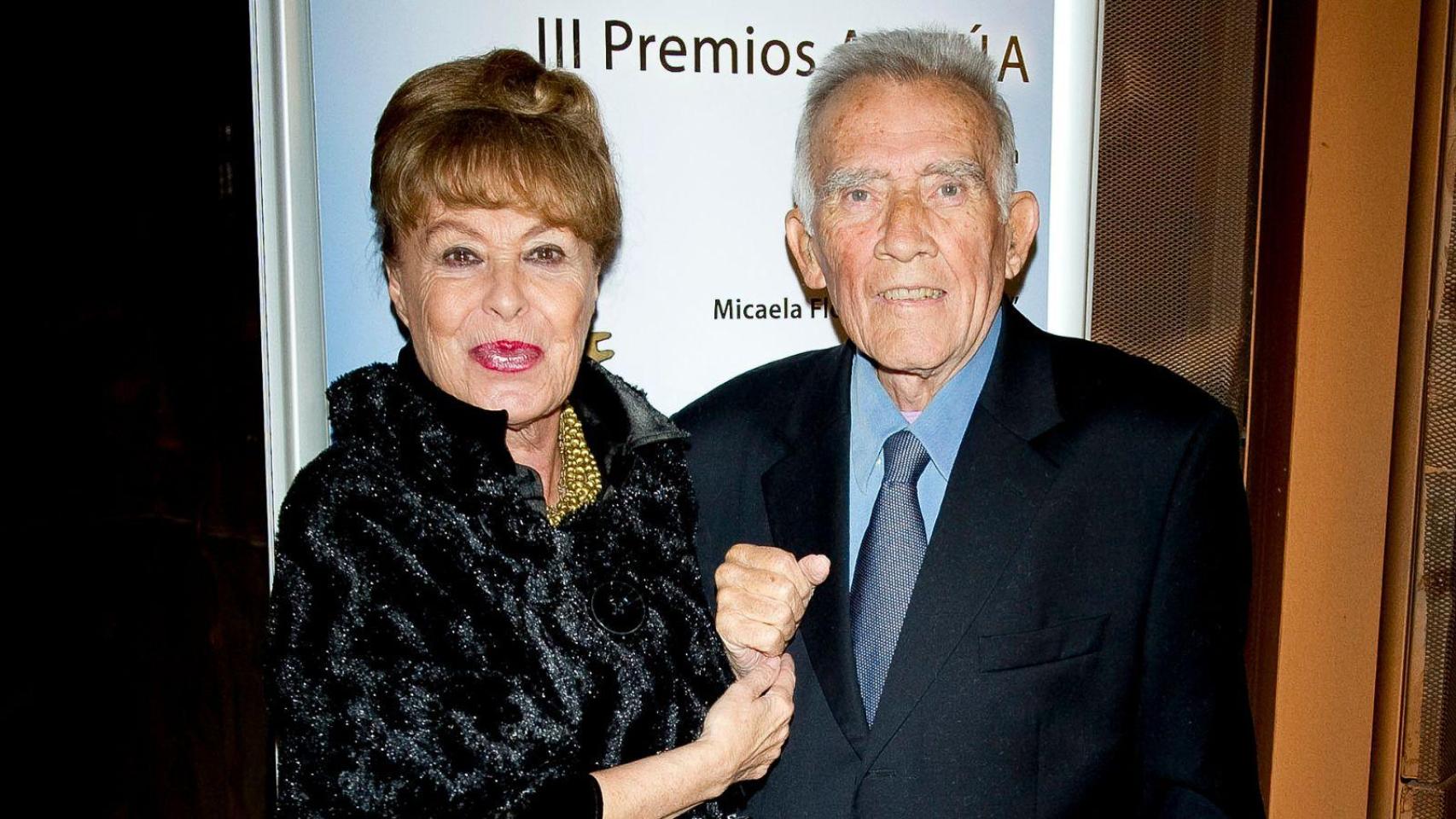 Gemma Cuervo y Fernando Guillén, en una imagen de 2011.
