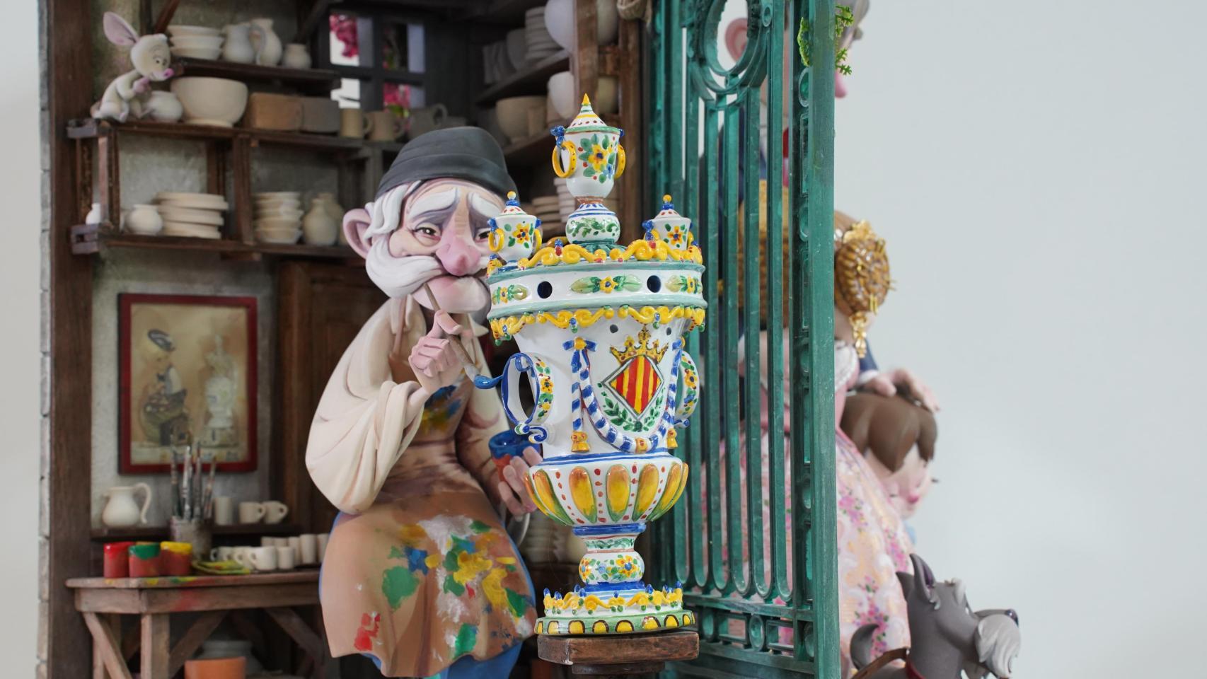 El 'ninot' indultat infantil 2026. Raquel Granell