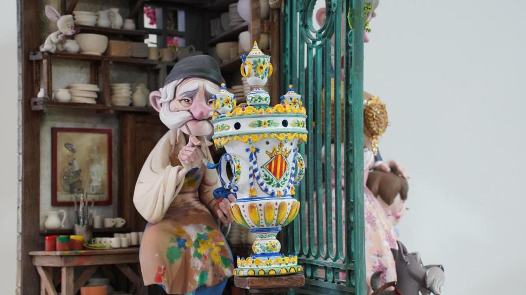 El 'ninot' indultat infantil 2026. Raquel Granell