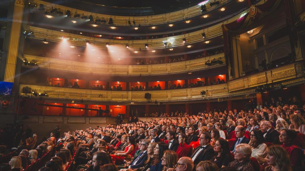 El auditorio de la gala de 'Las Top 100'.