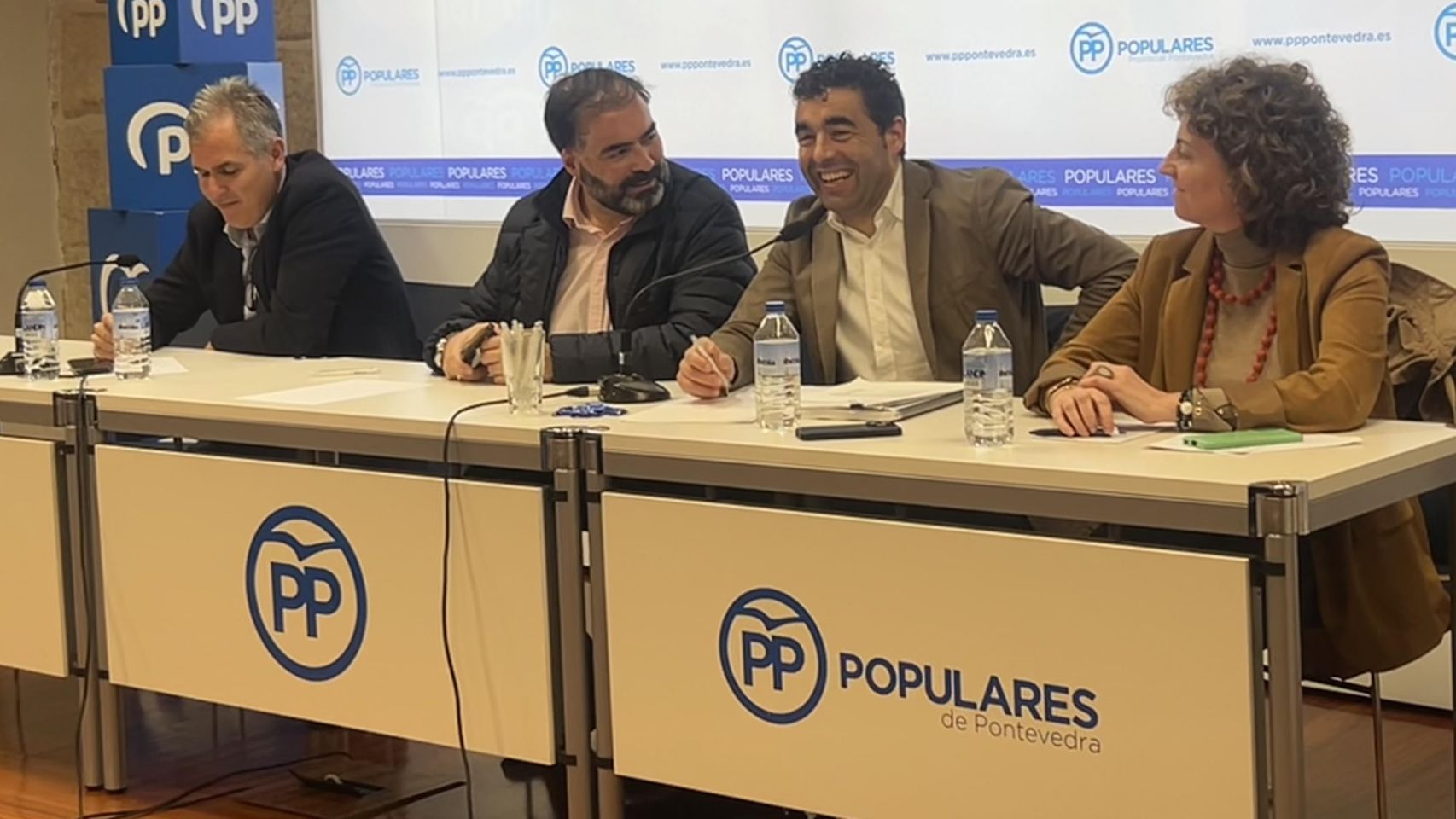 Reunión del PP de Pontevedra.