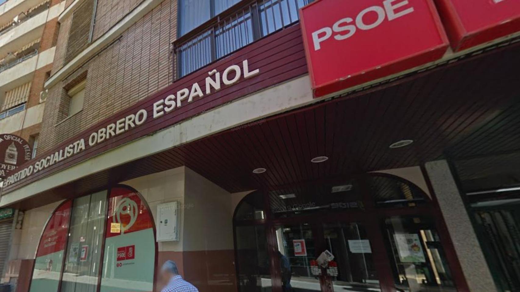 Sede del PSOE de Puertollano. Foto: Google Maps.