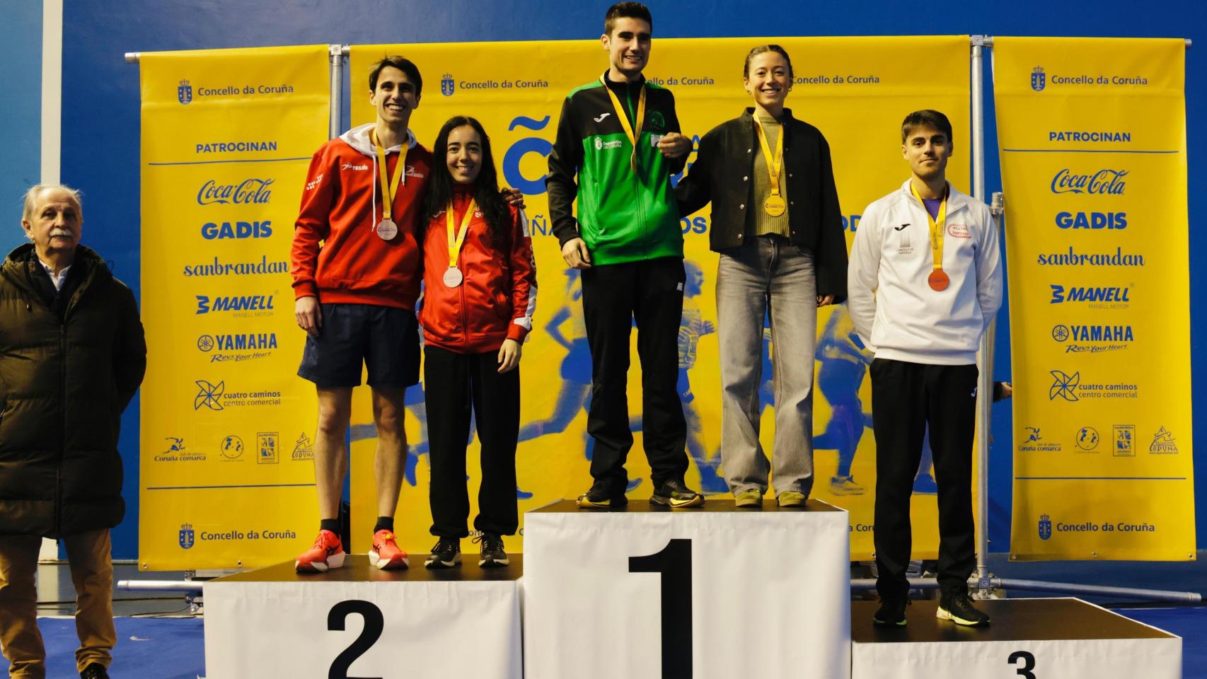 Ganadores de la carrera de la Torre, primera del Circuito Coruña Corre 2026