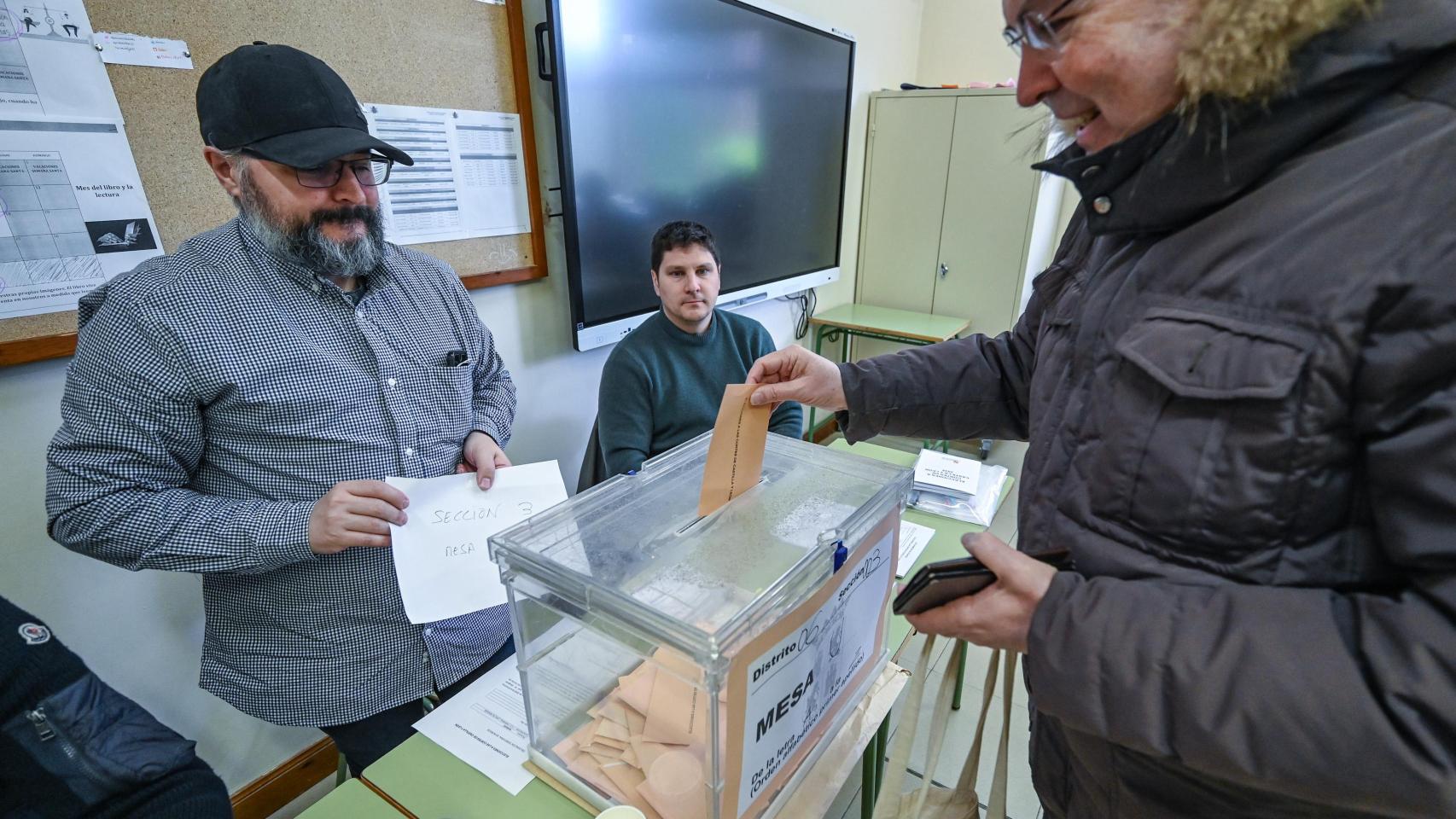 Jornada electoral en Castilla y León