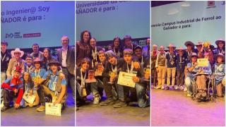 Tres equipos de A Coruña y Vigo representarán a Galicia en la final nacional de la First Lego League