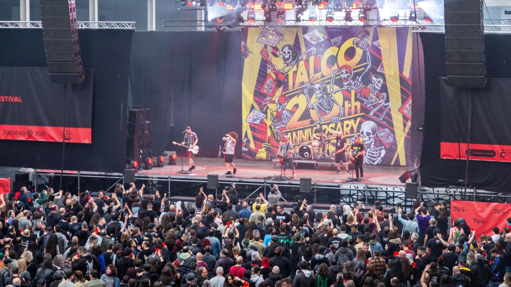 El festival ExpoRock celebró este fin de semana su primera edición en ExpoCoruña