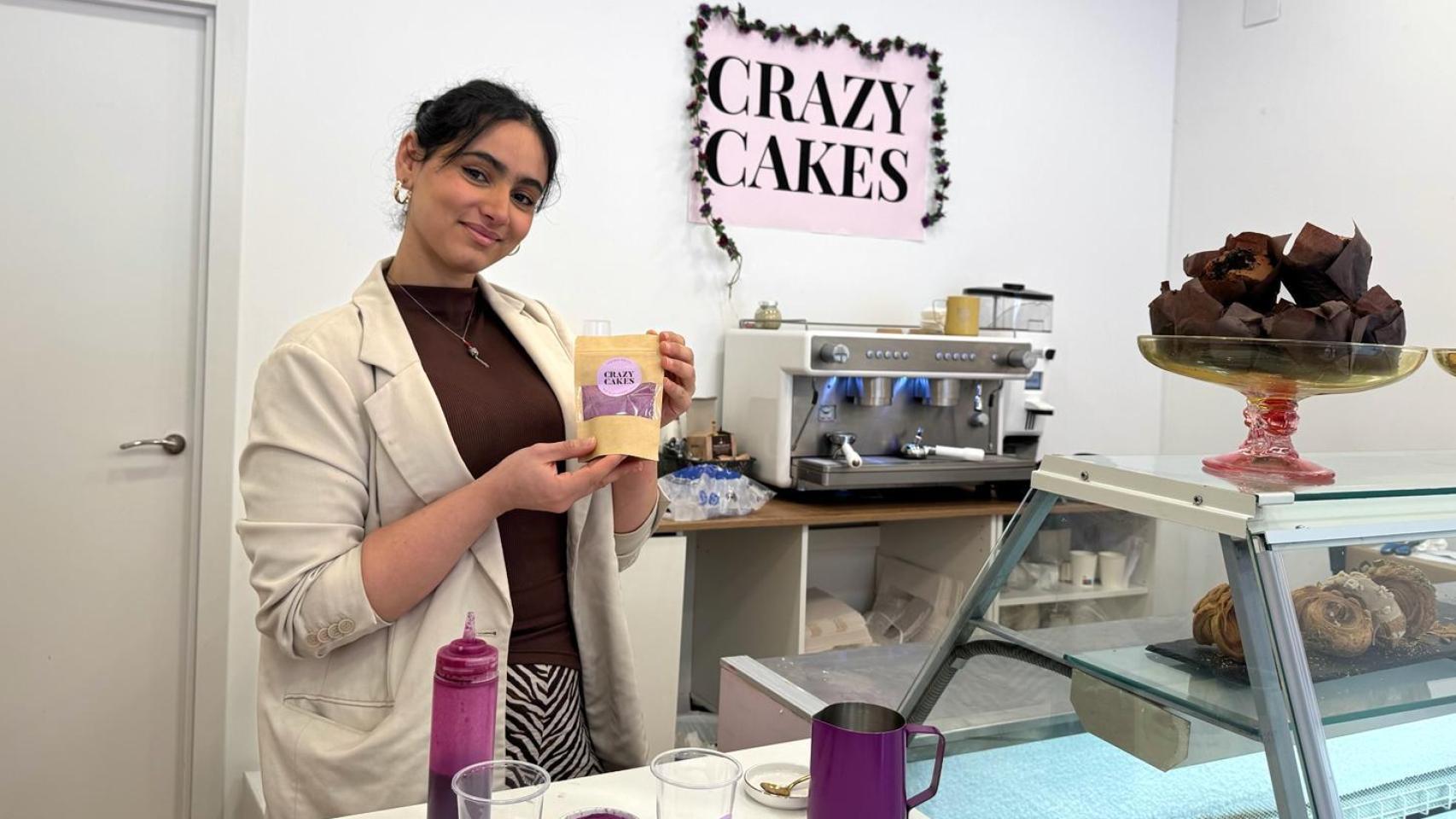 Basma, propietaria de Crazy Cakes.