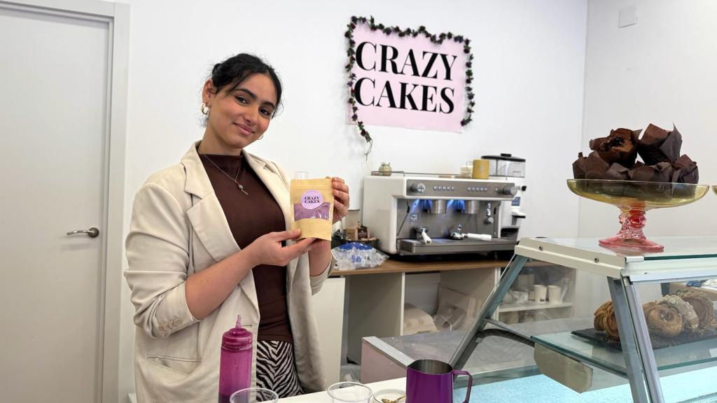 Basma, propietaria de Crazy Cakes.