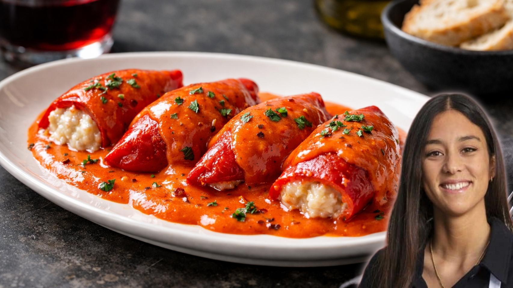 María Lo, chef, en un montaje de El Español