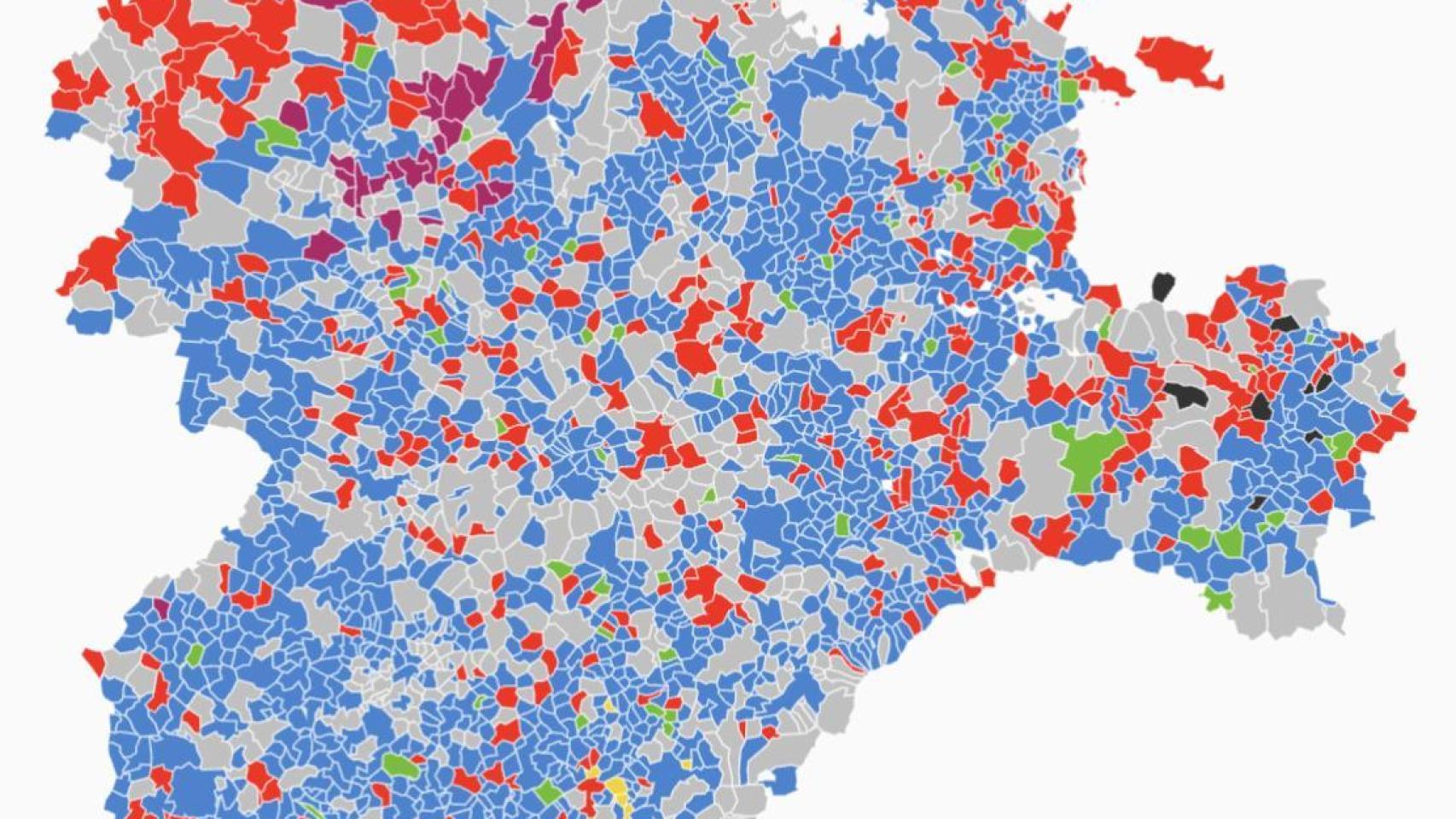 Consulta aquí los resultados en directo municipio por municipio