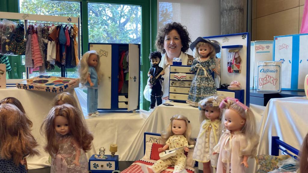 La colección de 300 Nancys de la gondomareña Marga Fernández.