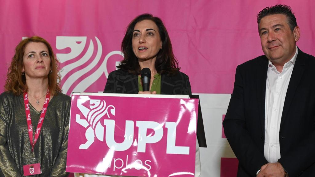 La secretaria general de la Unión del Pueblo Leonés, Alicia Gallego, en una imagen de archivo