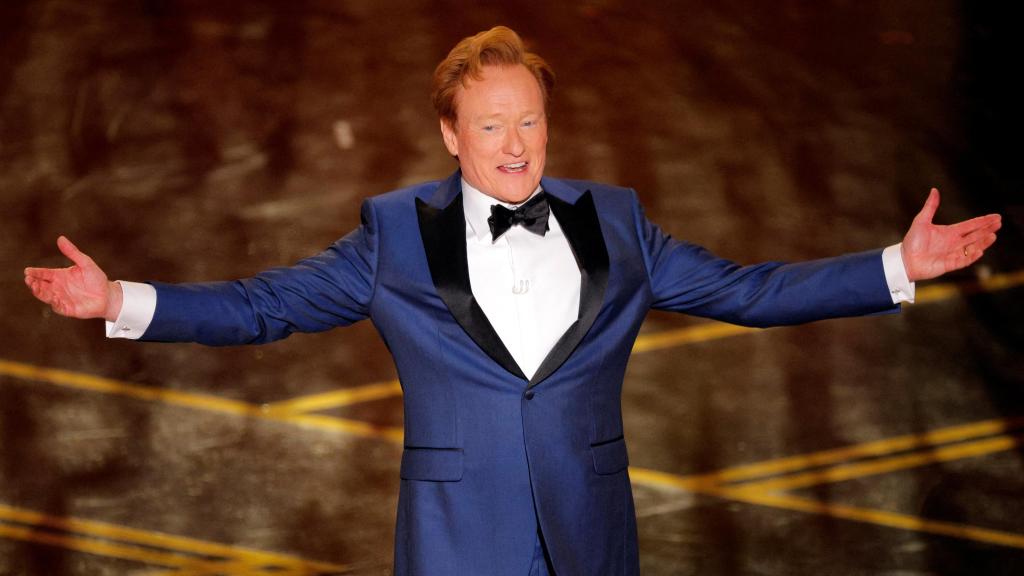 Conan O'Brien, presentador de la gala de los Oscars.