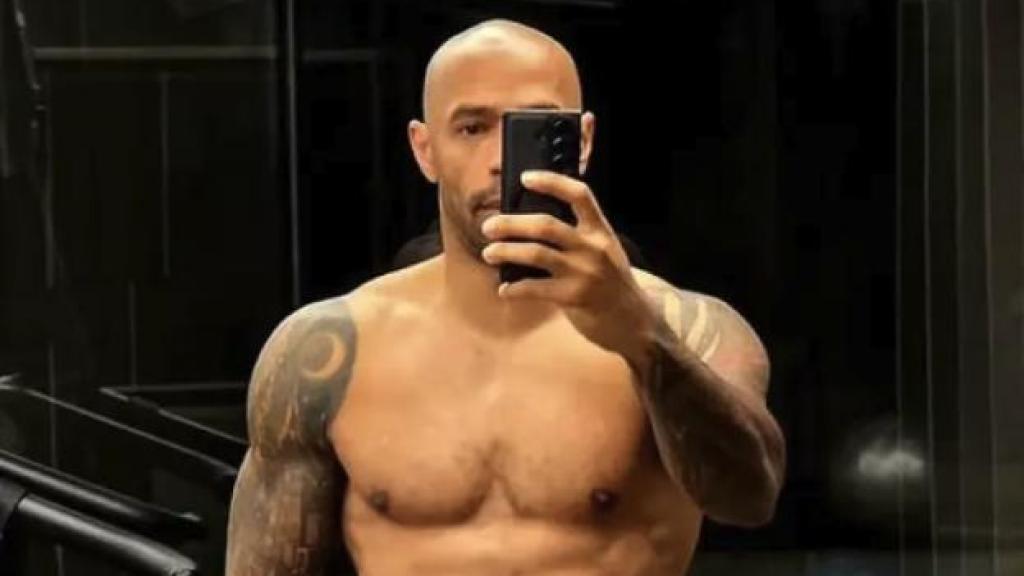 Thierry Henry, durante uno de sus entrenamientos