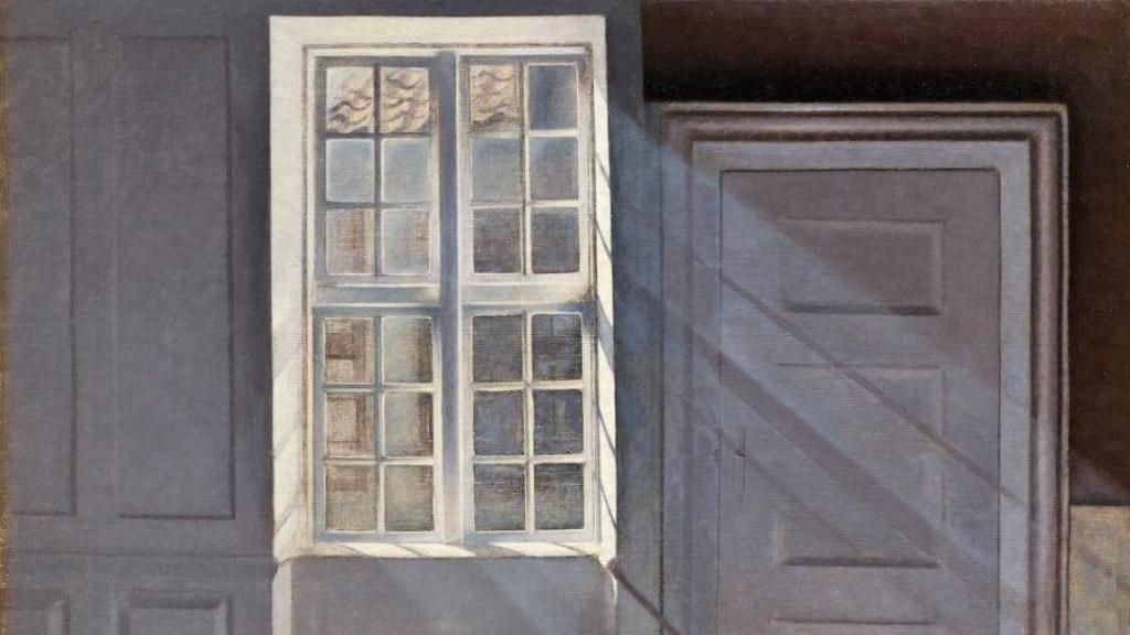 'Luz solar', de  Vilhelm Hammershøi. Foto: Museo Nacional Thyssen-Bornemisza.