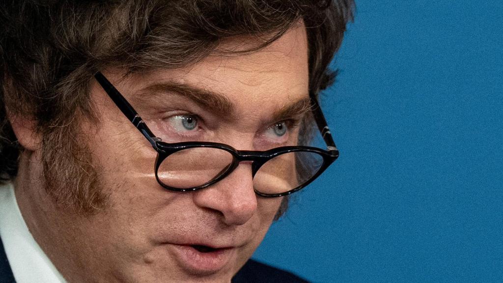 El presidente de Argentina, Javier Milei, el pasado 10 de marzo en un acto en Nueva York.