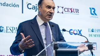 Pedro J. Ramírez, durante la inauguración del VI Foro Económico de Andalucía de EL ESPAÑOL e Invertia