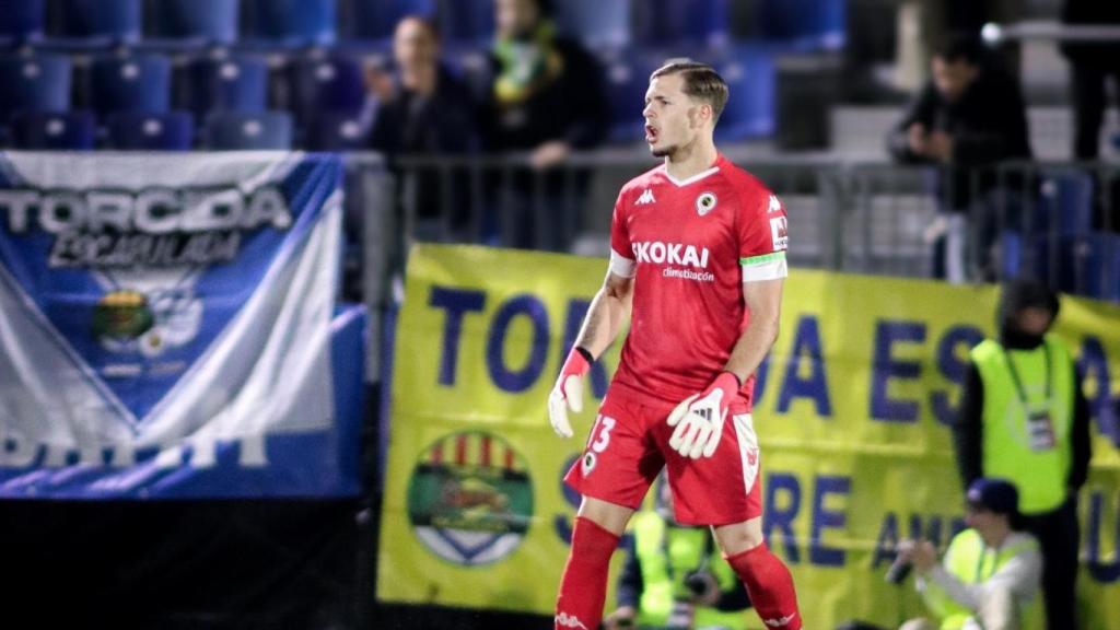 El guardameta Sandro Blazic.