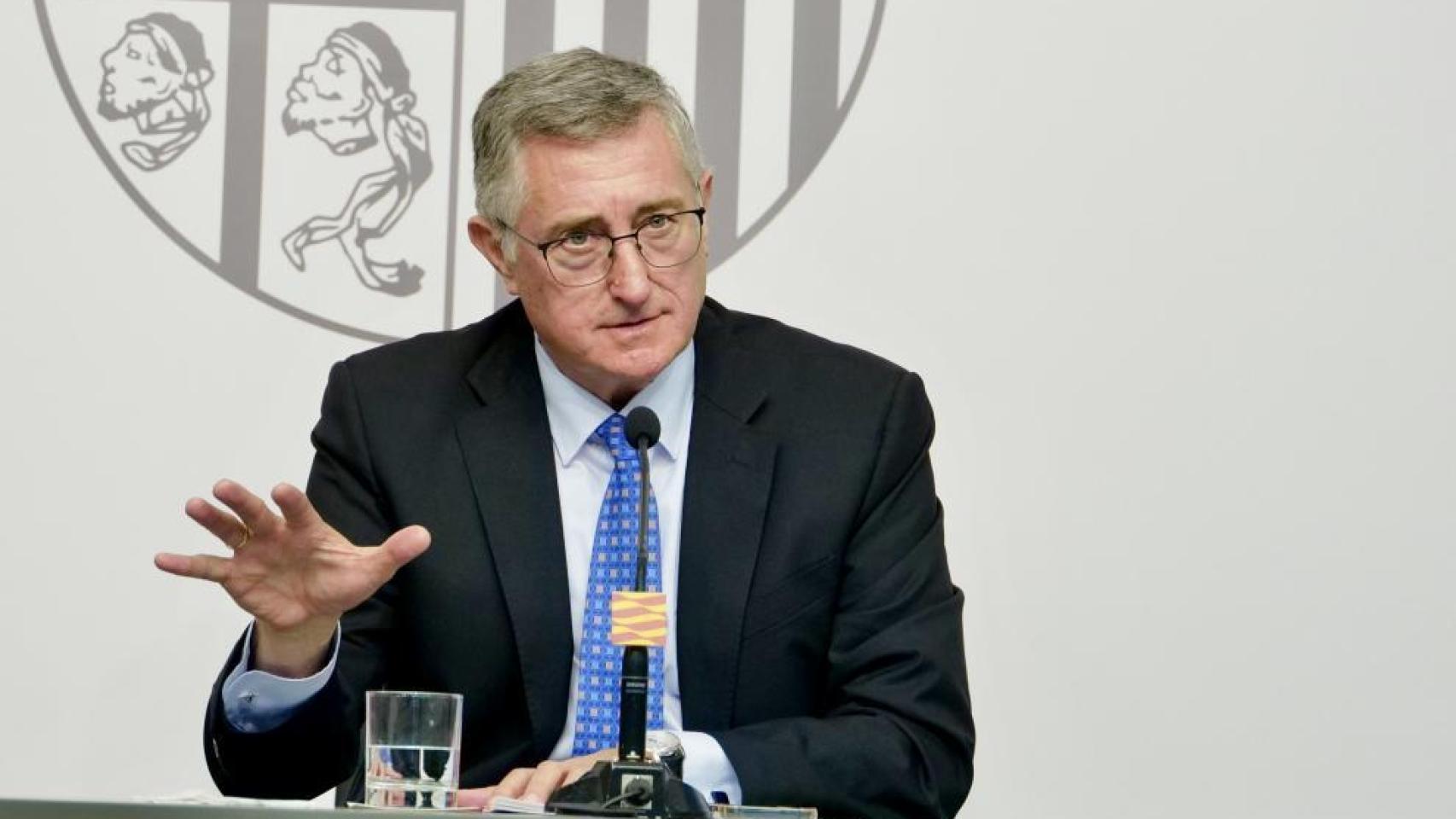 Manuel Blasco, consejero de Medio Ambiente del Gobierno de Aragón