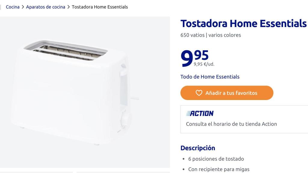 Tostadora Home Essentials.