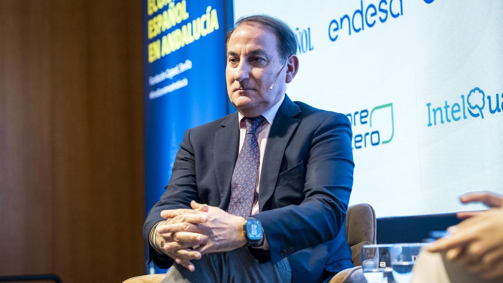 Javier González de Lara, presidente de la Confederación de Empresarios de Andalucía.