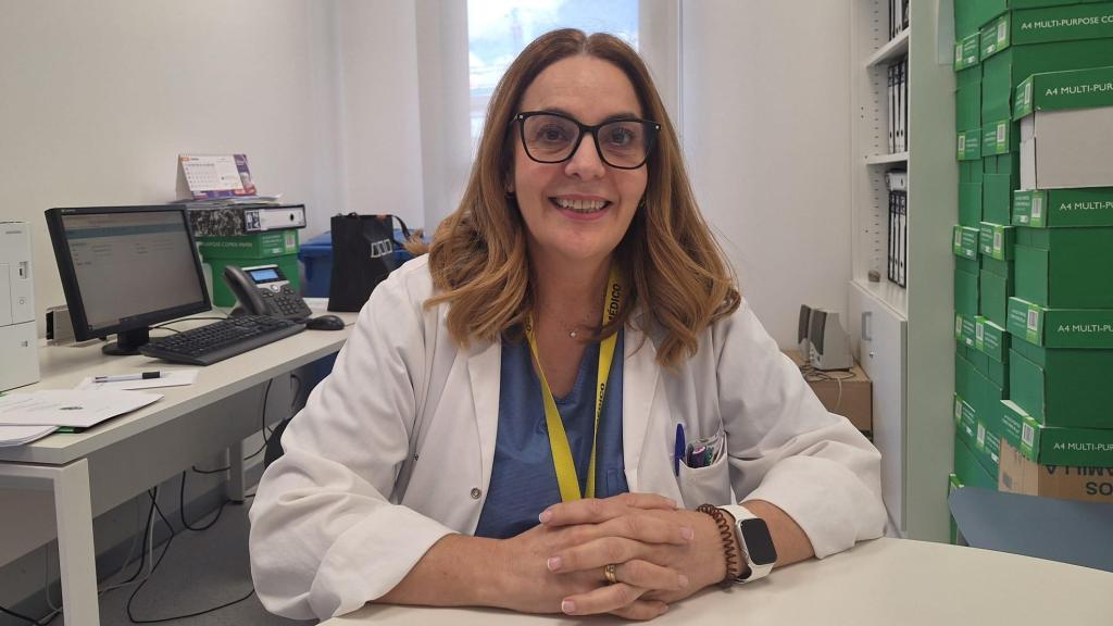 La doctora Lourdes Hernández Cosido recibe en su despacho del Hospital Clínico Universitario de Salamanca a EL ESPAÑOL de Castilla y León.