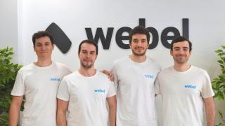 Fundadores de la startup española Webel.