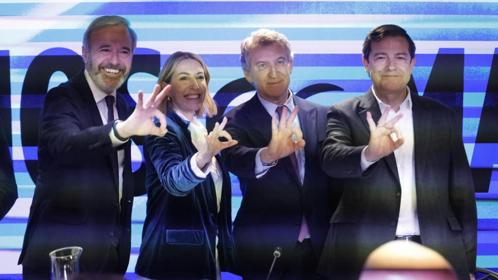 Reunión de la Junta Directiva Nacional del Partido Popular en Madrid.