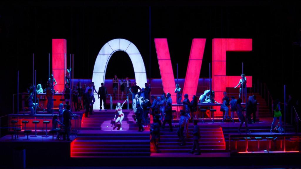 Un momento de la versión de Àlex Ollé de 'Manon Lescaut'. Foto: Liceu
