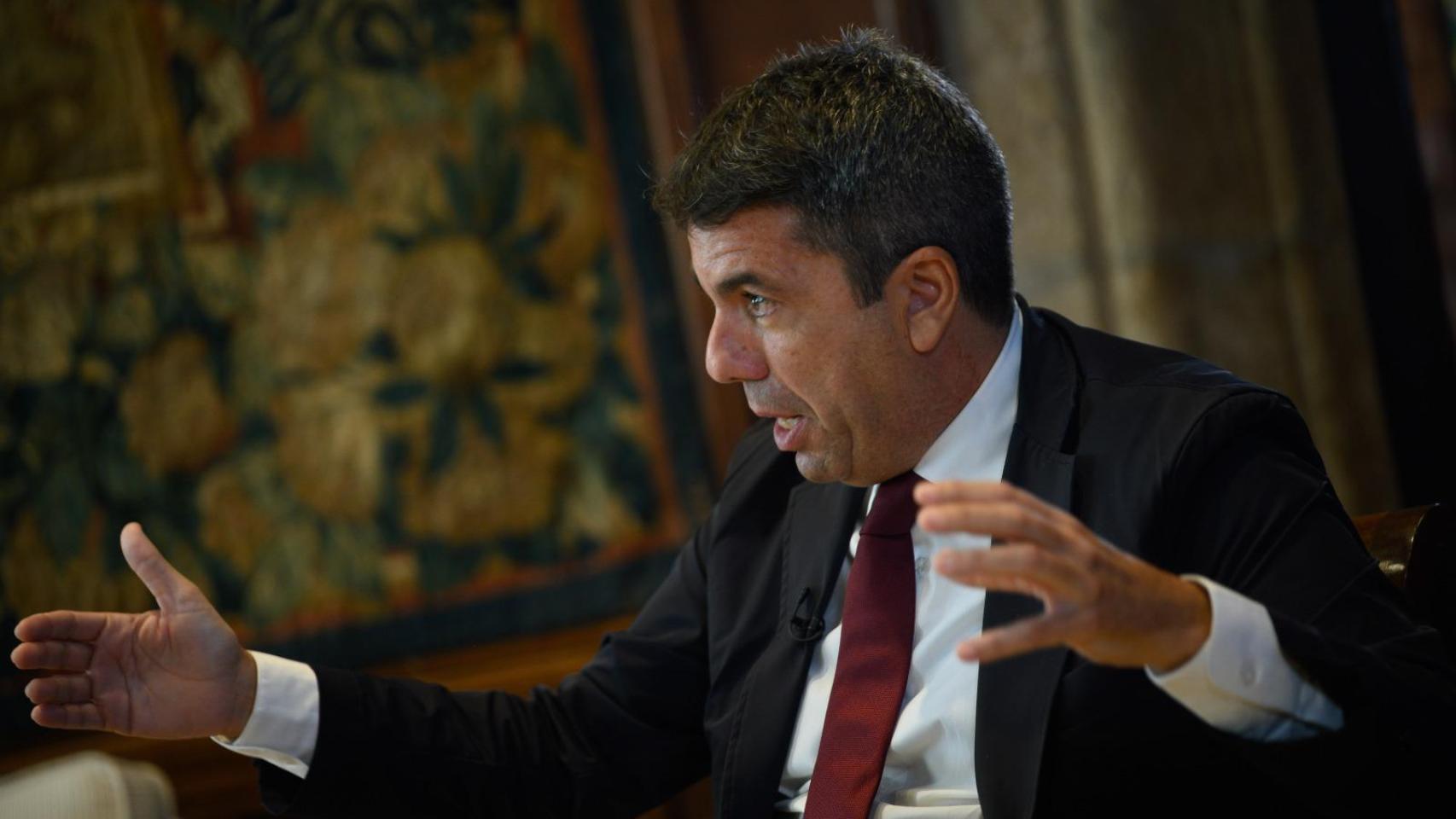El expresidente de la Generalitat Valenciana, Carlos Mazón. Kike Taberner