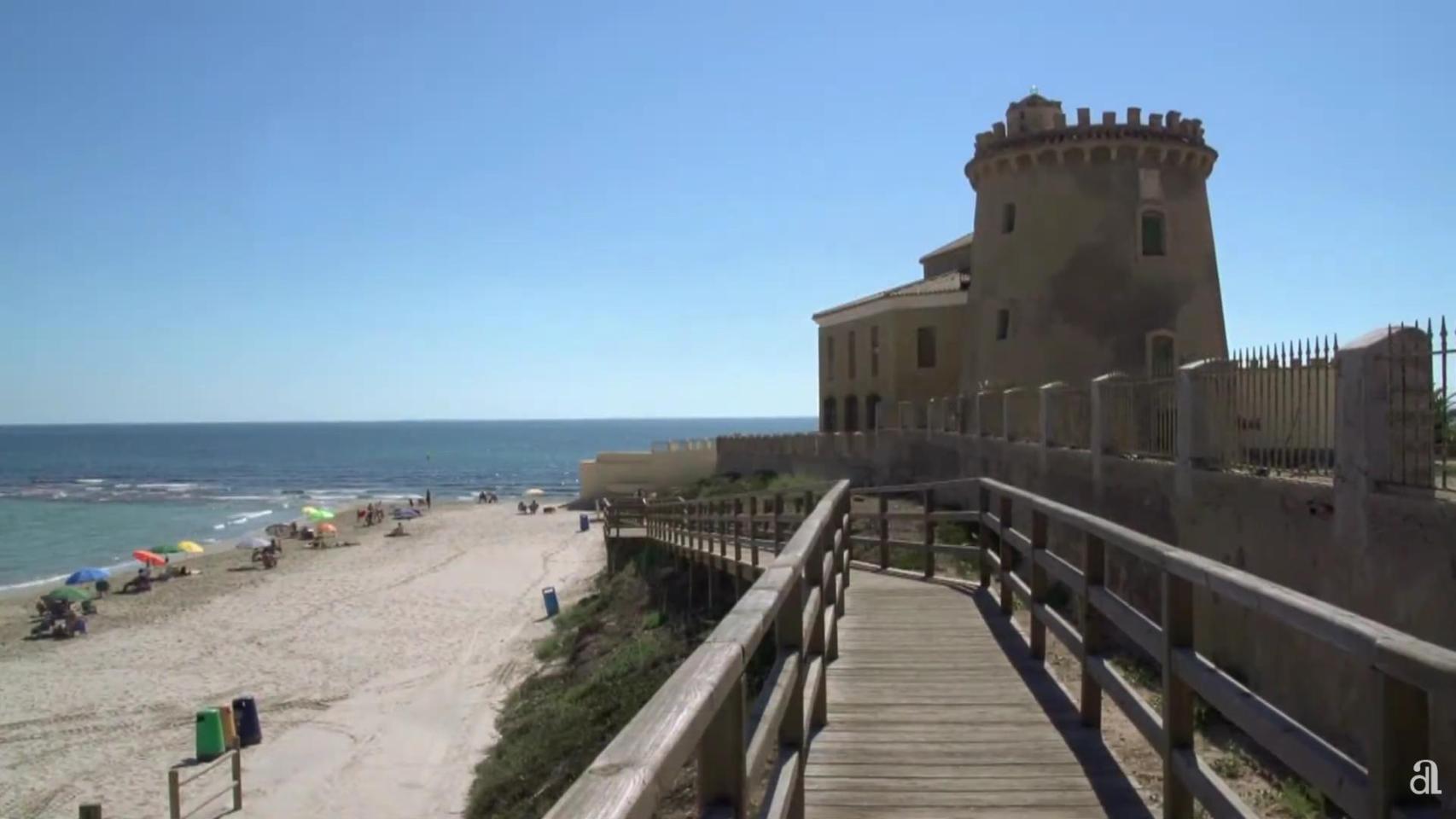 El litoral de Pilar de la Horadada.