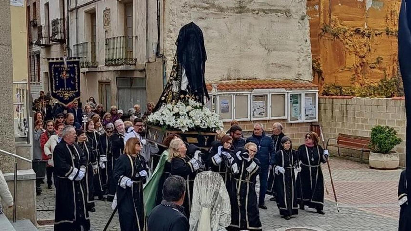 Imagen de archivo de la Semana Santa en Baltanás.