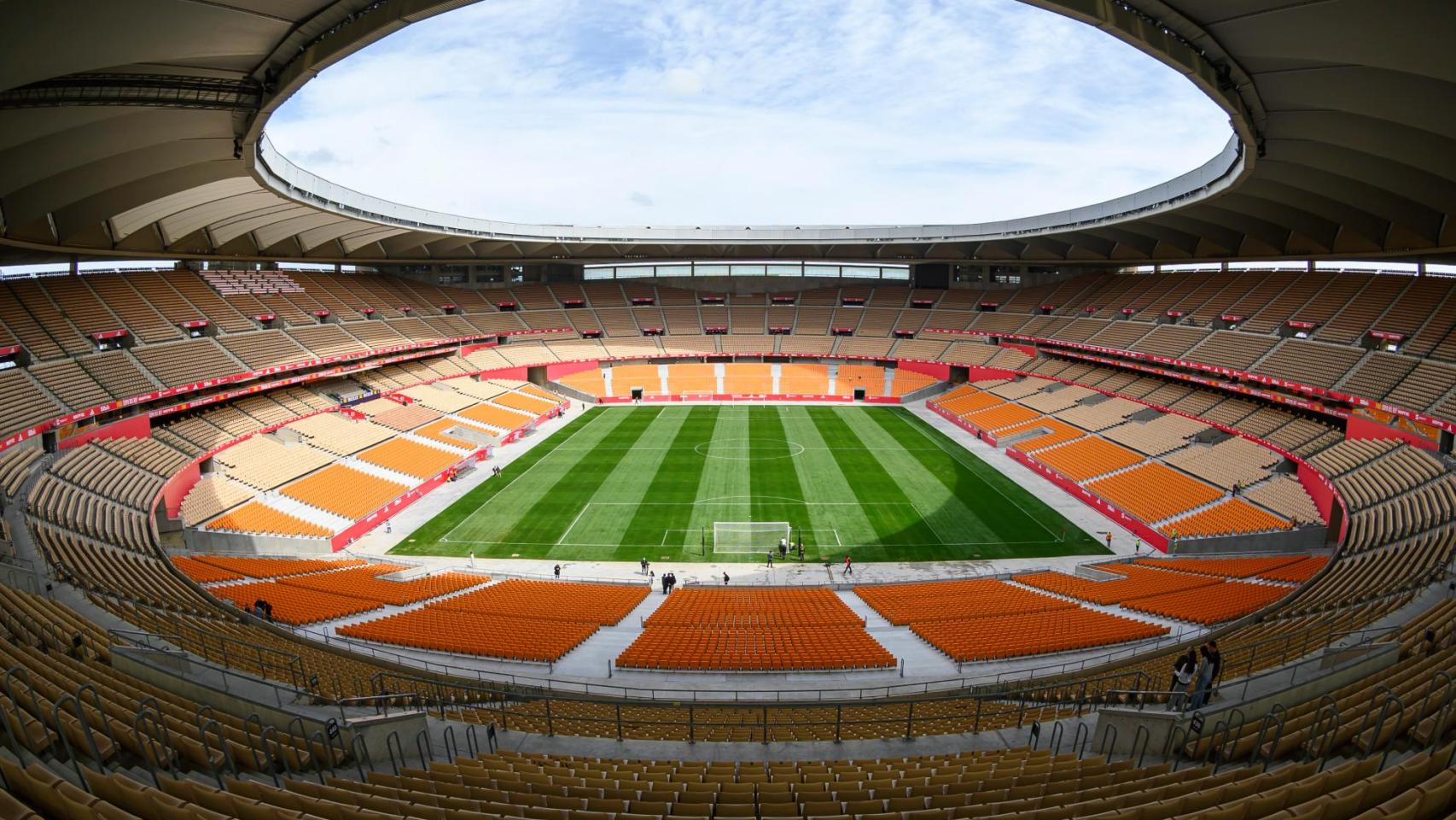 La Cartuja, estadio de la final de la Copa del Rey.