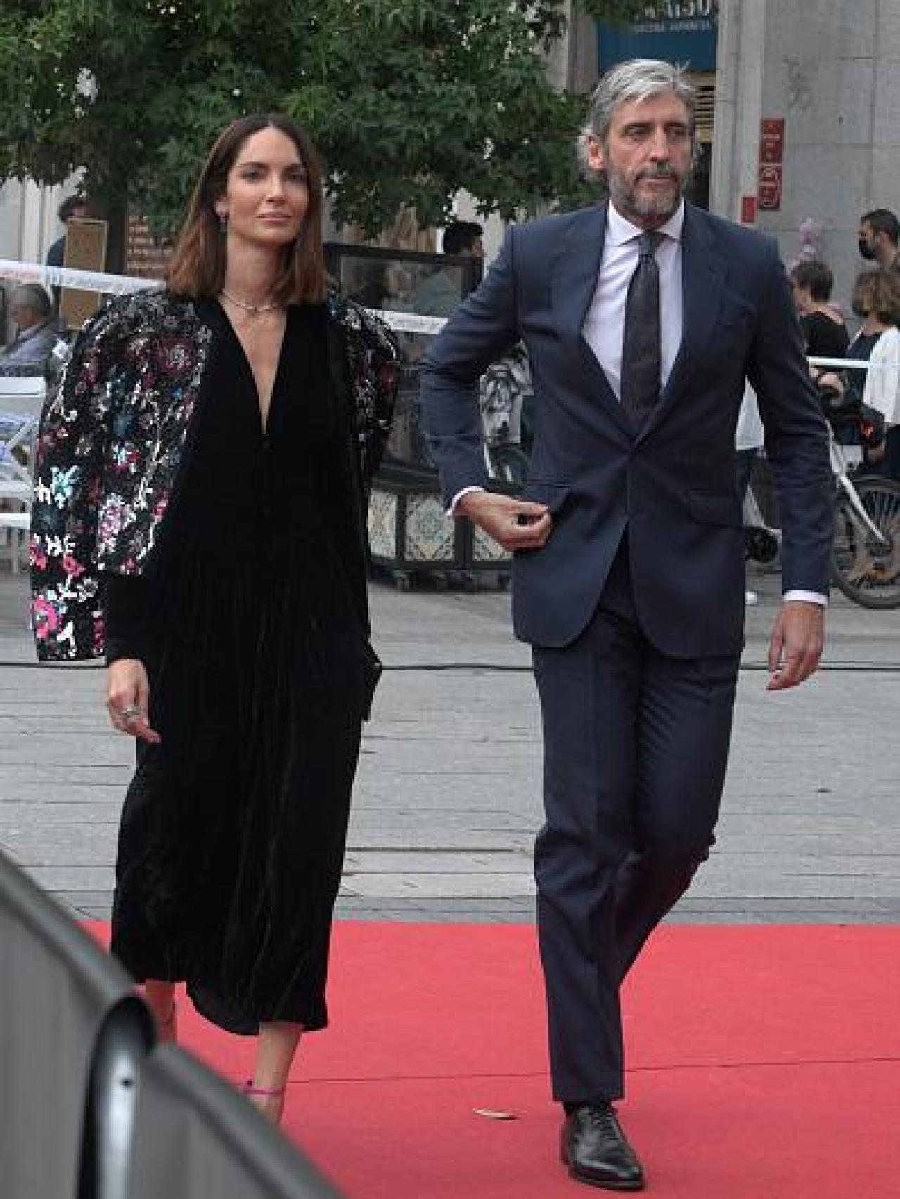 Eugenia Silva y Alfonso de Borbón en una de sus últimas imágenes públicas.