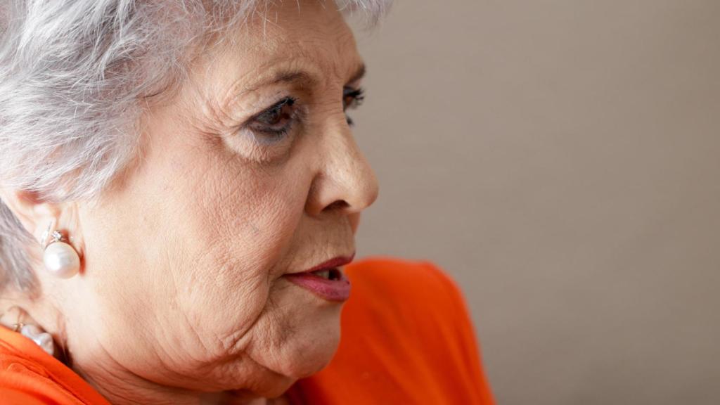 María Sánchez-Biezma, artista toledana con 90 años.