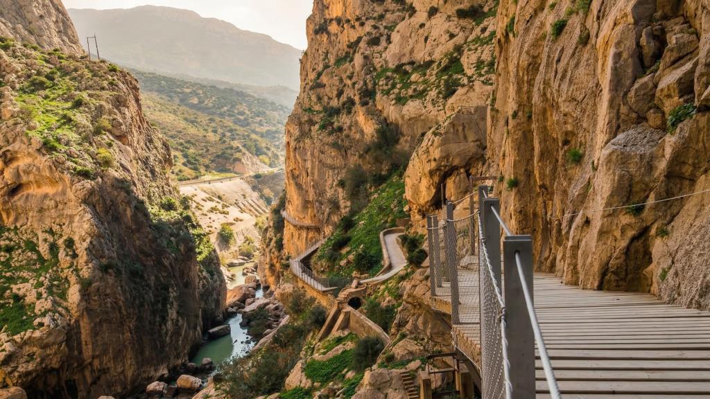 La ruta del Caminito del Rey, en Málaga.