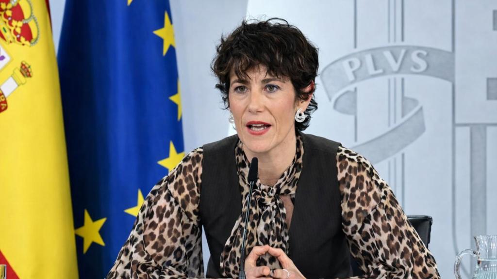 La ministra de Inclusión, Seguridad Social y Migraciones, Elma Saiz.
