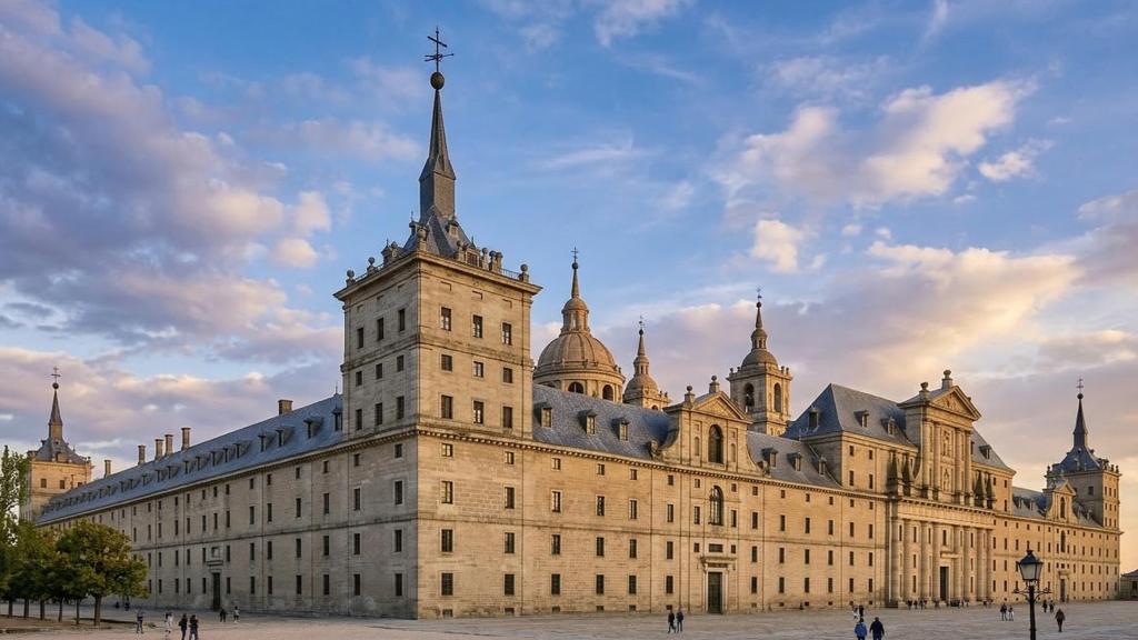 El Monasterio de San Lorenzo de El Escorial.