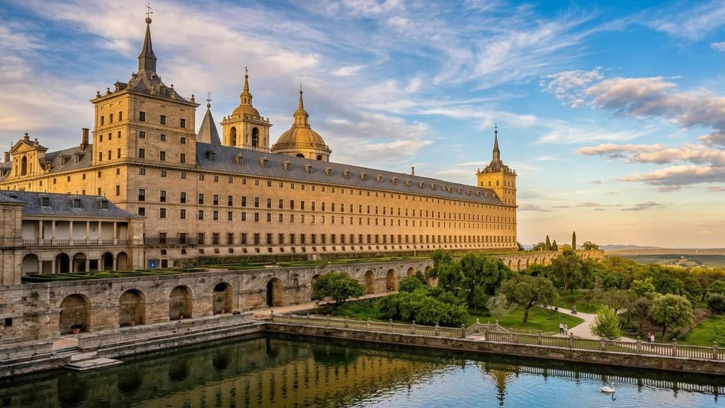 Visite el Monasterio de San Lorenzo de El Escorial.