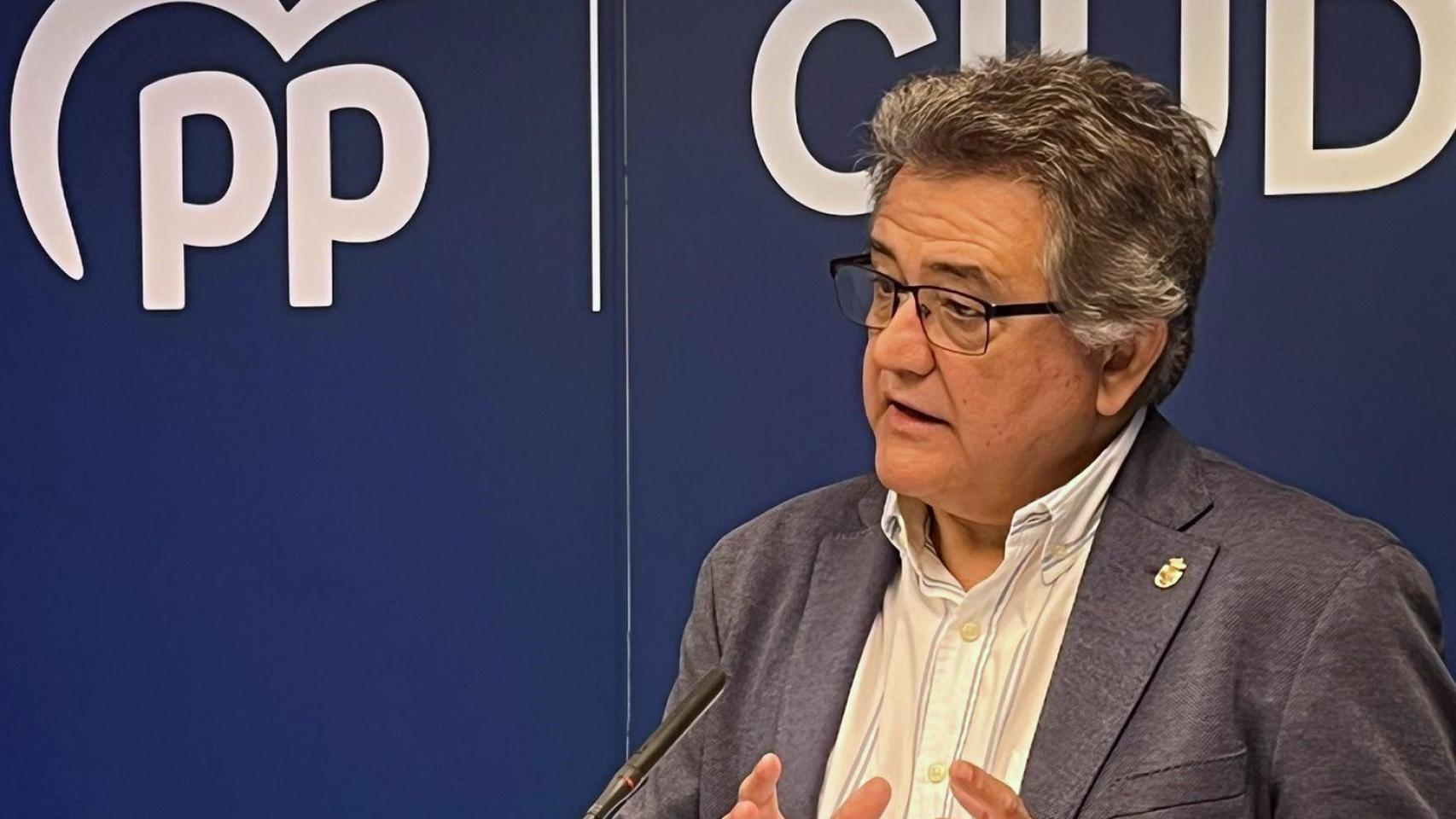 Leopoldo Sierra, alcalde de Daimiel.