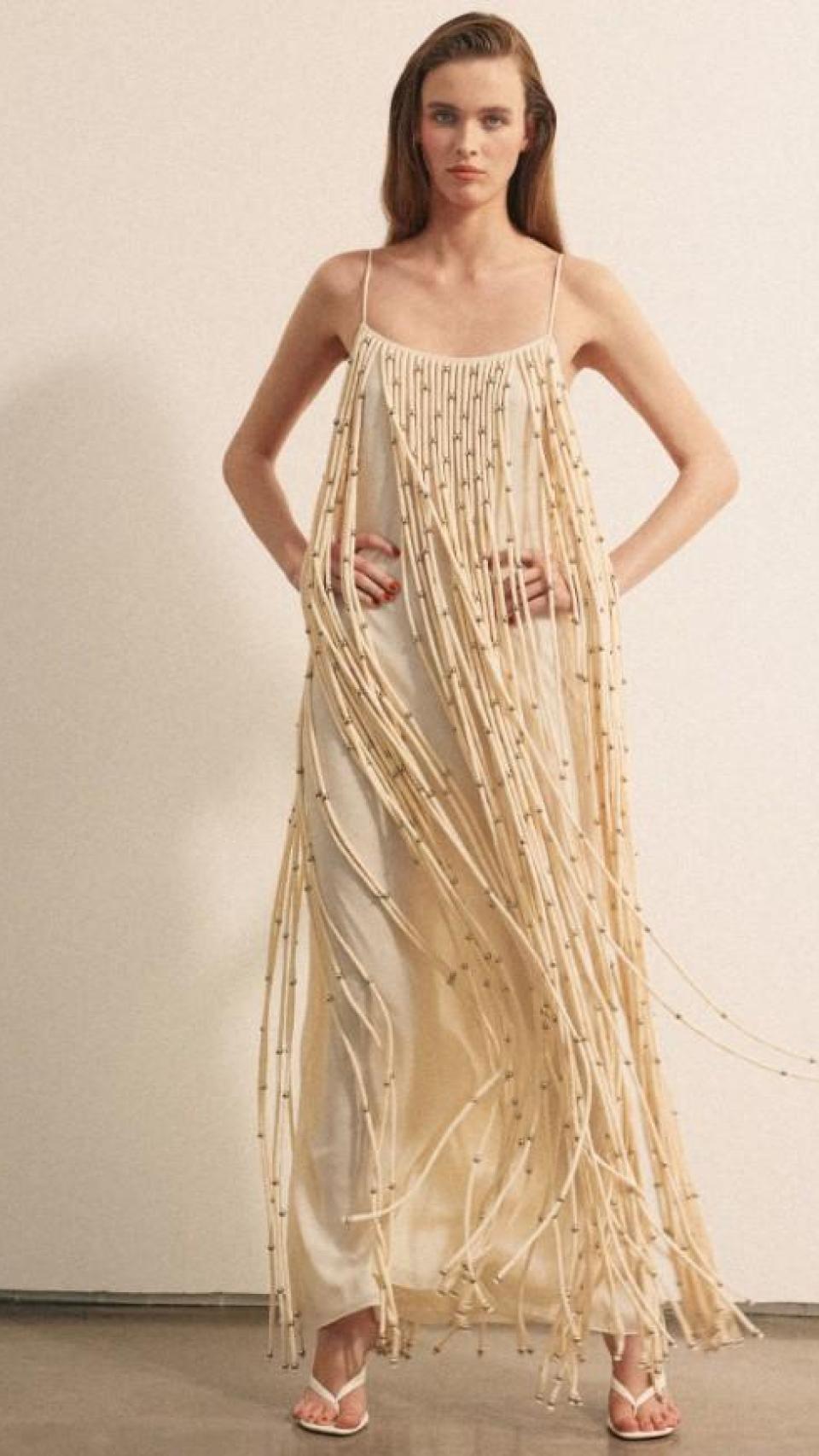 Vestido de Mango.