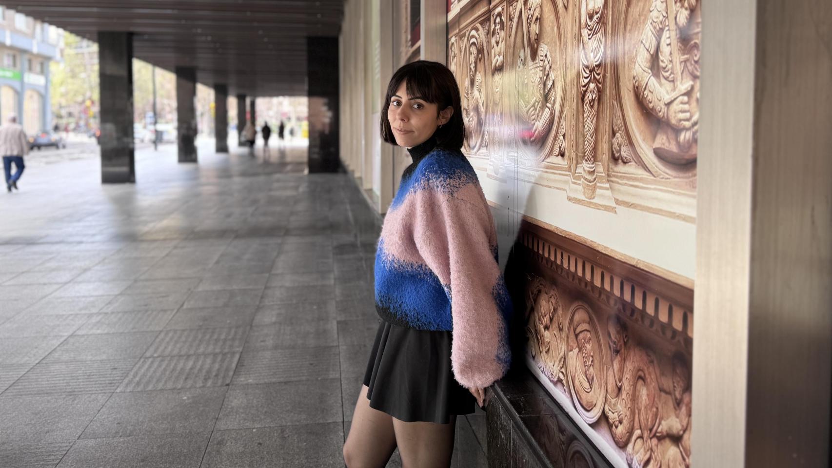 Sara Barquinero, escritora en Zaragoza.