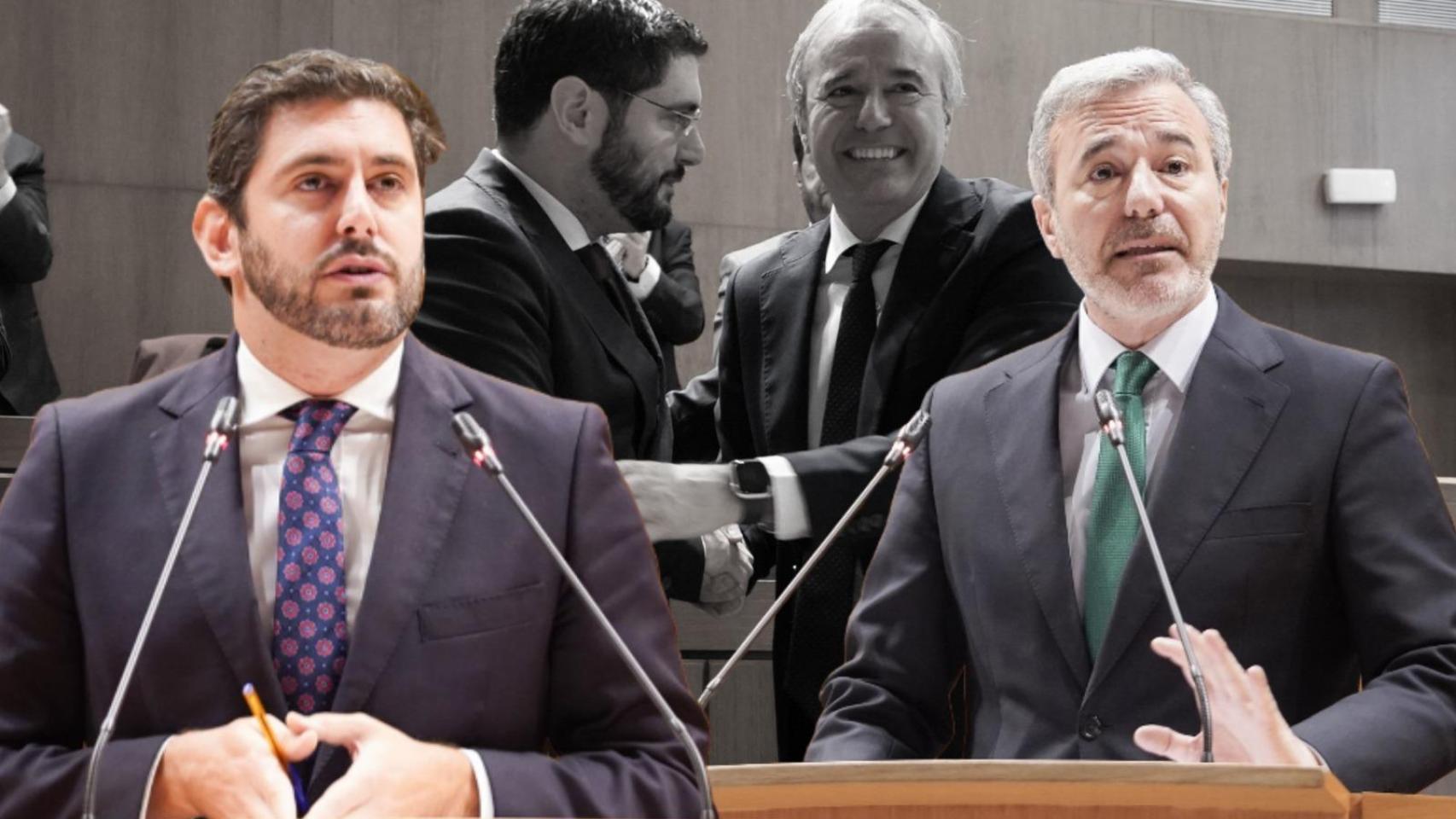Alejandro Nolasco y Jorge Azcón